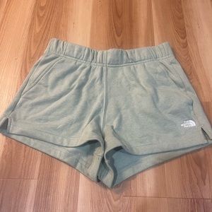 north face half dome logo shorts